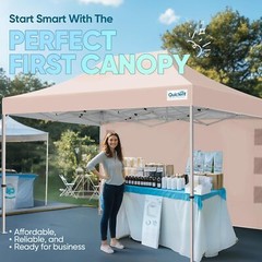 Quictent 10&rsquo;x15&prime; Portable Pop up Canopy Tent, Easy up Commercial Gazebo Canopies