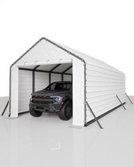 Roofing Panels for Metal Carport 13×26 ft 13×21 ft 13×16 ft Steel Ribbed Panels