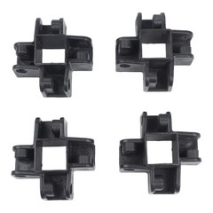 Centre Connector For Popup Tent Frames Plastic 4 Way For 34x34mm Tubes
