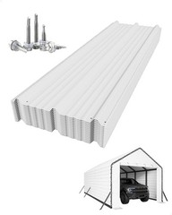 Roofing Panels for Metal Carport 13×26 ft 13×21 ft 13×16 ft Steel Ribbed Panels