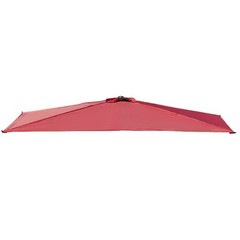 Garden Parasol Cover 3x2m for Semi-Rectangular Frame Umbrella Replacement