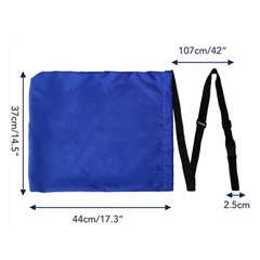 Beach Umbrella Sand Anchor Bag with Rope – Foldable For Canopy Leg Weight 80g