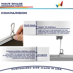 3&prime; Retractable Canopy Cover Yard Gazebo Awning Brown Pergola Shade w/ Steel Wire