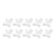 10 Tent Pole Tee Connectors for Canopy and Tent Poles Plastic Joints I D 16mm