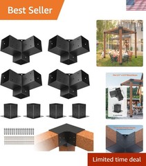 Corrosion-Resistant Pergola Bracket Kit – Perfect for Gazebos & Log Cabins