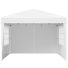 10×10 FT Instant Pop Up Canopy with 3 Sidewalls, Height Adjustable Outdoor