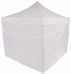 10&prime; x 10&prime; Canopy Tent Events White Wedding Patio Party Gazebo with 4 Side Walls