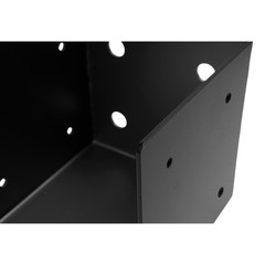 2 PK Heavy Duty 11 Gauge Pergola Wall Mount Bracket Support for 6×6 Wooden Post