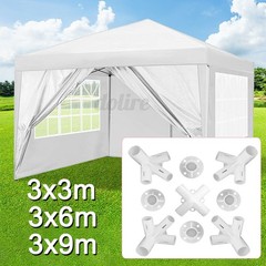 Spare Parts For 3x3m Gazebo Awning Tent Feet Corner Center Connector 25/19mm