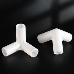 10 Tent Pole Tee Connectors for Canopy and Tent Poles Plastic Joints I D 16mm