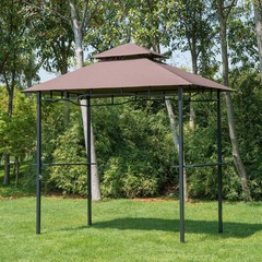 Durable Grill Gazebo PA-Coated Polyester Rust-Resistant Frame