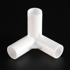 10 Tent Pole Tee Connectors for Canopy and Tent Poles Plastic Joints I D 16mm