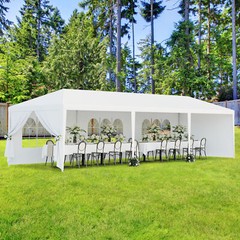 Outdoor 10×30 Canopy Party Wedding Tent Gazebo Pavilion Cater Events W/Sidewalls