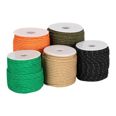 30M Polyester Guyline Rope 4mm Thick with Reflective Threads for Camping