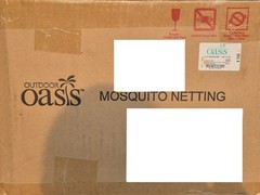 Outdoor Oasis JCP Home Gazebo Mesquito Netting One Size Brown Replacement