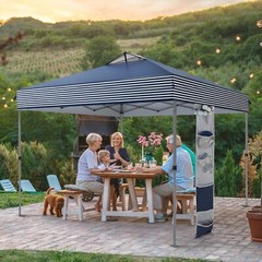 10x10ft Pop-up Canopy Outdoor Awning Gazebo Tent Heavy Duty Sun Shade Portable