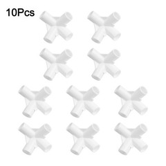10 Tent Pole Tee Connectors for Canopy and Tent Poles Plastic Joints I D 16mm