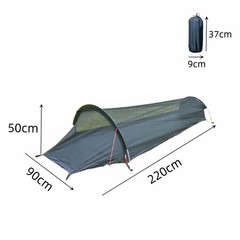 Bivy Tent Breathable All-season Tent Compact Storage Size Ground Nails Included