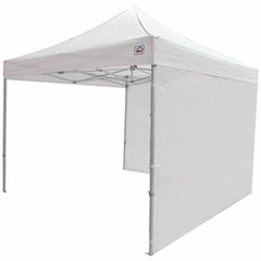 10&prime; x 10&prime; Canopy Tent Events White Wedding Patio Party Gazebo with 4 Side Walls