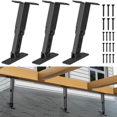 Heavy Duty Roof Riser Brackets Kit, TROPTOLKY Adjustable Height Angle Pergola…