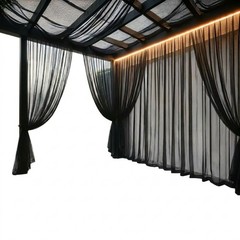 Outdoor Pest Screen Breathable Mesh Fabric Polyester Material Lightweight Design
