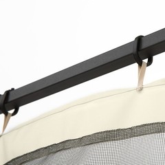 10&prime; x 13&prime; Replacement Netting for Patio Gazebo, Cream