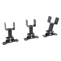 3Pcs Roof Brackets Pergola Beam Bracket Adjustable Angel For 3-1/2&Prime; Wood Post