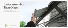 10&prime; x 20&prime; Carport Outdoor Heavy Duty Metal Galvanized Car Shelter Garage Gazebo