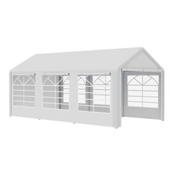 10&prime; x 20&prime; Gazebo Canopy, Carport & Party Tent with 4 Removable Side Walls