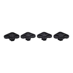 Gazebo Foot Brackets for 21x21mm Tube Plastic Set of 4 Tent Support Accessories