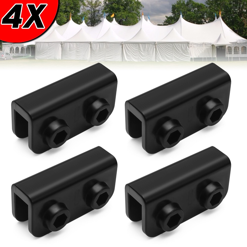4x Rectangular Bracket Pop-up Gazebo Replacement Practical Tent Spare Parts Set