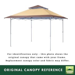 Garden Winds Reinforced Replacement Canopy Top Cover Compatible The