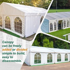 16&rsquo;x20&rsquo;Canopy Party Tent Heavy Duty Carport Outdoor Wedding Gazebo Event Shelter
