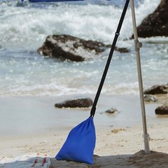 Beach Umbrella Sandbag Anchor for Canopy Legs – Lightweight 80g Polyester