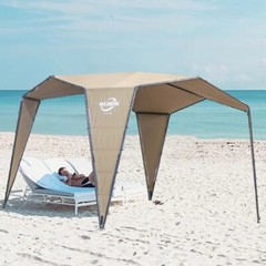 11&prime; X 10&prime; outdoor Beach Tent Canopy Sun Shade for Camping Fishing picnic