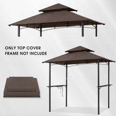 Rectangular Waterproof Canopy Top for Model L-GG001PST-F – Stylish Outdoor Cover