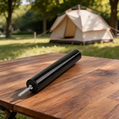 Stable Iron Tent Poles 25cm 50cm with Anti Slip Plastic Sleeve for Canopy