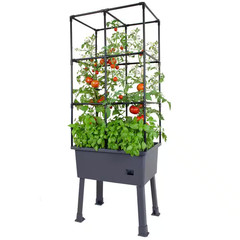 Patio Ideas – 15.75 In. X 23.5 In. X 63 In. Self-Watering Raised Garden Bed with