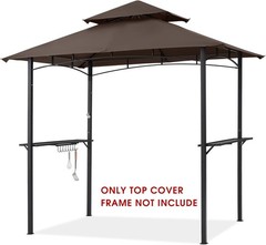 Rectangular Waterproof Canopy Top for Model L-GG001PST-F – Stylish Outdoor Cover