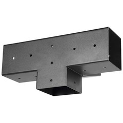 VEVOR 4×4 Inch Pergola Bracket Kit Inner 3.5×3.5 4-Way Slanted Brackets DIY Post
