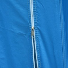Silver Coated Polyester Shower Tent with Removable PE Floor 130x130x210cm