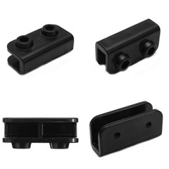 4x Rectangular Bracket Pop-up Gazebo Replacement Practical Tent Spare Parts Set