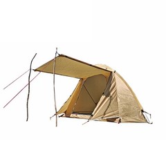 PU3000 Waterproof Single Person Tent 210T Polyester Fabric Aluminum Pole