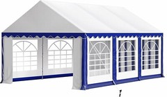 16&rsquo;x20&prime; Outdoor Party Tent Heavy Duty Wedding Event Gazebo Canopy w/8 Removable