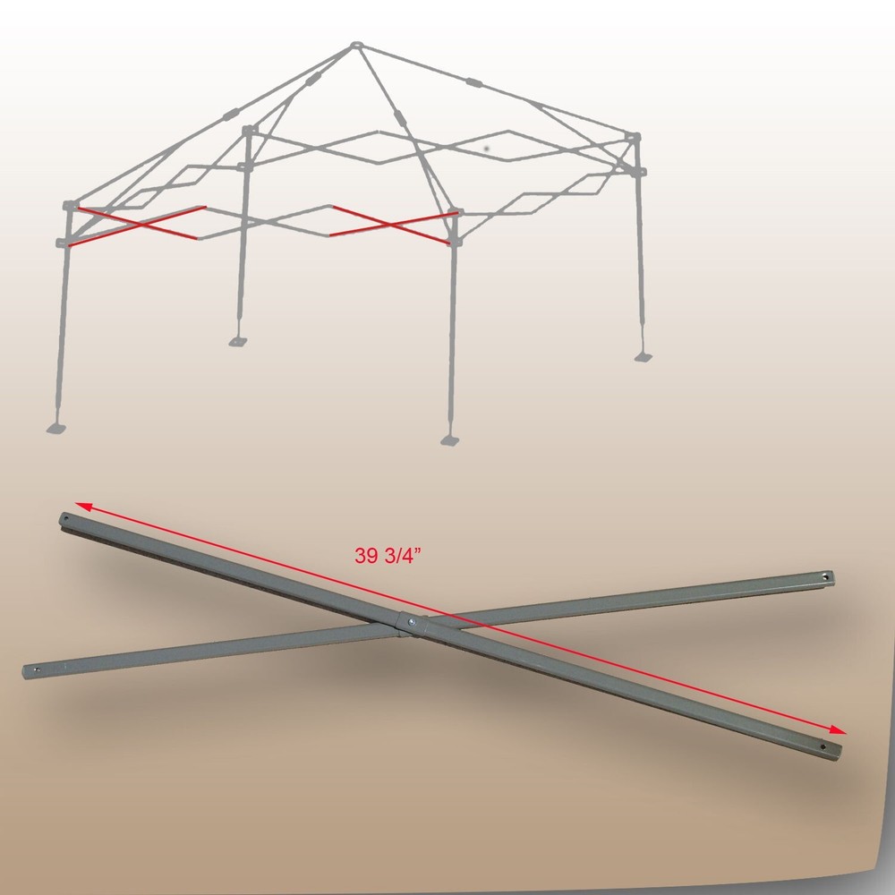 Coleman 10&prime; x 10&prime; Canopy Gazebo SIDE TRUSS Bar 39 3/4&Prime; Replacement Repair Parts