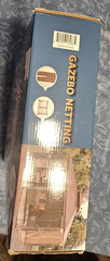 Gazebo Mosquito Netting, SKU 148444, Fits 10&rsquo;X10&prime; or 10&rsquo;x12&prime; , BROWN, 4 Panels