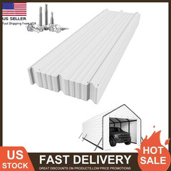 16X Roofing Panels for Metal Carport 13x26ft 13x21ft 13x16ft Metal Carport Kits