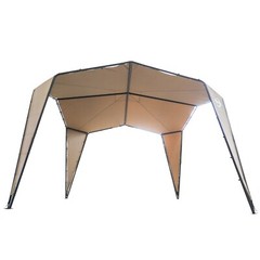 11&prime; X 10&prime; Beach Tent Sun Shelter UPF50+Outdoor Shade for Camping Trips, Fishing