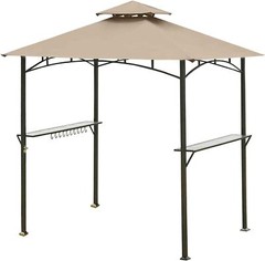 Toldo De Repuesto De Doble Nivel De 5 Pies X 8 Pies Para Parrilla, Cenador P…
