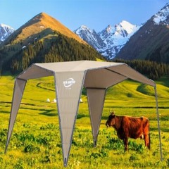 3.4mx2.5m Beach Tent Canopy Sun Shade outdoor for Camping Fishing picnic